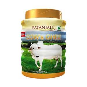 Patanjali Cow Ghee, 450 ml Jar