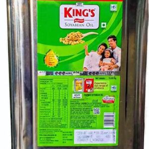 King's Refined Soyabean Oil 15 kg Tin