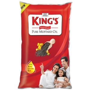 King's Mustard Oil - 1 Litre